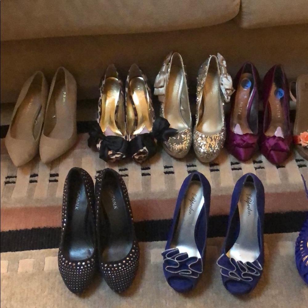 Assorted heels & pumps